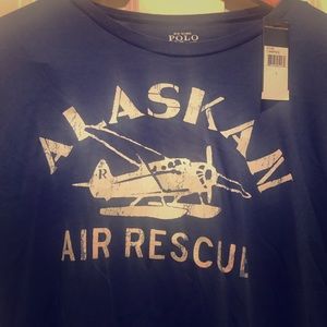 BNWT Ralph Lauren ‘Alaska Air Rescue’T-Shirt  L
